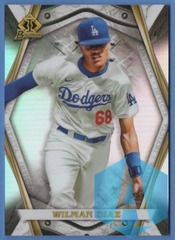 2022 Bowman Invicta Wilman Diaz Los Angeles Dodgers #BI-10